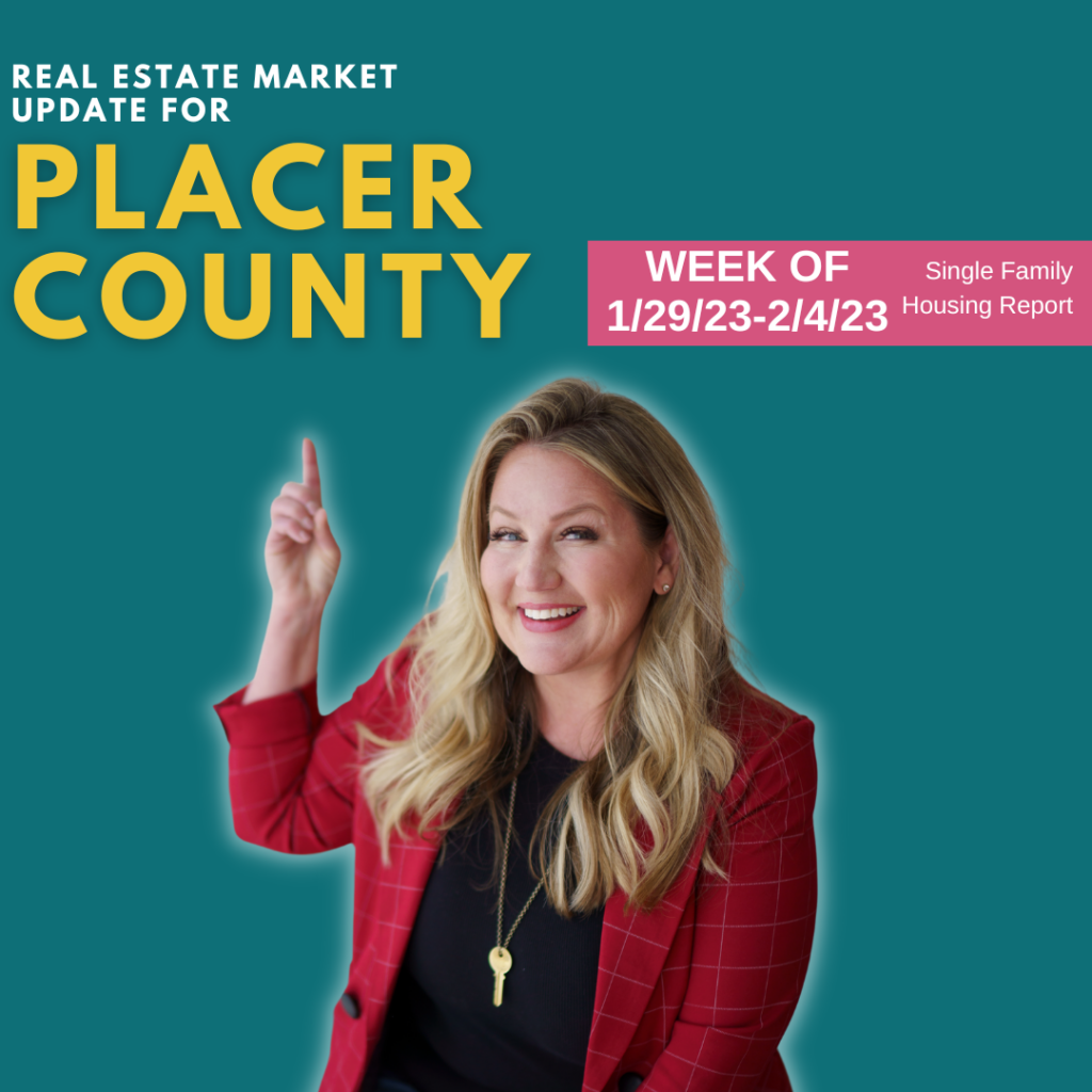 Placer County Real Estate Market Update 2/10/2023